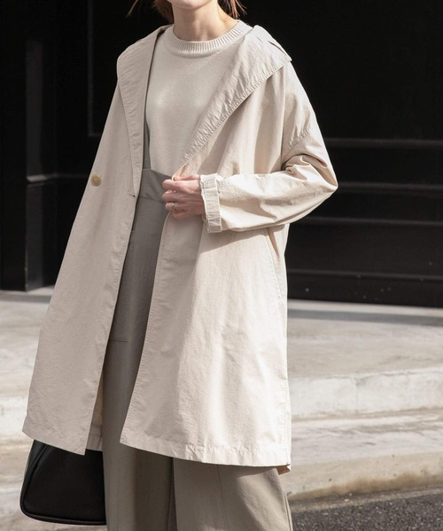 タグ付き　FORK&SPOON　オーバーライトミドルコート FORK&SPOON（フォークアンドスプーン）の「FORK&SPOON オーバー