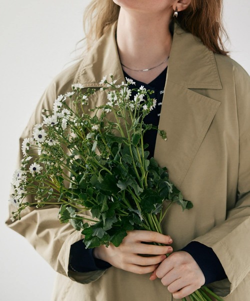 FORK&SPOON（フォークアンドスプーン）の「FORK&SPOON　オーバーライトミドルコート（その他アウター・レディース・ライトベージュ/ブラック/ブルー系その他/ベージュ・1）」の19枚目の写真