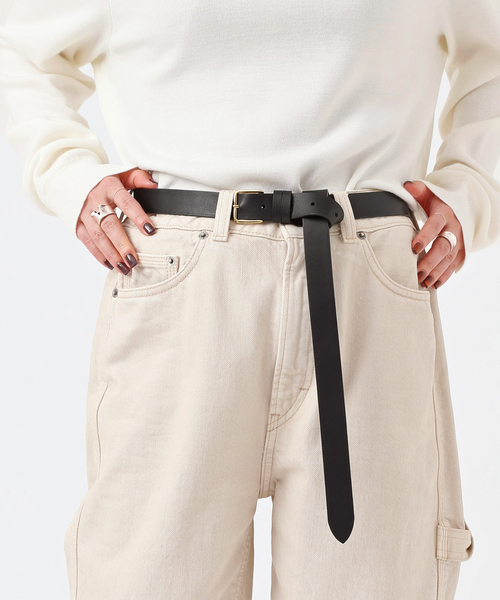 【美品】MAISON BOINET メゾンボワネ ロングベルト ゴールドバックル 美品】MAISON BOINET メゾンボワネ ロングベルト ゴールドバックル