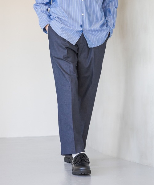 GLOBAL WORK(グローバルワーク)の「アーバンデニムクリーンワイドパンツ/986435(デニムパンツ・メンズ・ネイビー・X-LARGE/SMALL/LARGE/MEDIUM)」の20枚目の写真