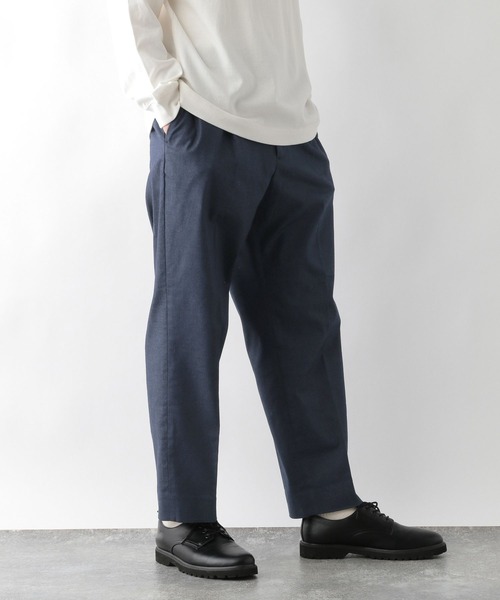 GLOBAL WORK(グローバルワーク)の「アーバンデニムクリーンワイドパンツ/986435(デニムパンツ・メンズ・ネイビー・X-LARGE/SMALL/LARGE/MEDIUM)」の6枚目の写真