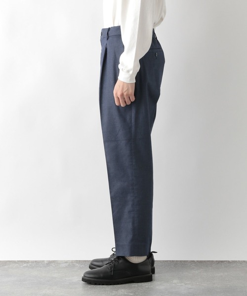 GLOBAL WORK(グローバルワーク)の「アーバンデニムクリーンワイドパンツ/986435(デニムパンツ・メンズ・ネイビー・X-LARGE/SMALL/LARGE/MEDIUM)」の8枚目の写真