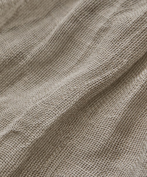 DELIY｜LINEN LENO WEAVE APRON スピックアンドスパン SALON adam et rope'（サロン アダム エ ロペ）の「【DELIY