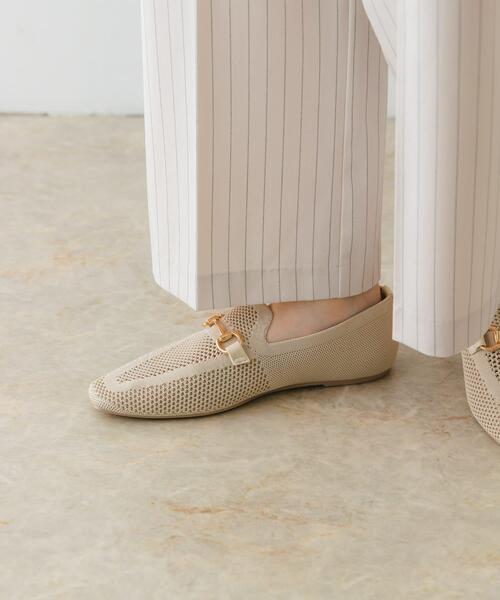 RODE SKO（ロデスコ）の「ビット付ニットローファー（ローファー・レディース・ブラック/アイボリー・38/37/36）」の18枚目の写真