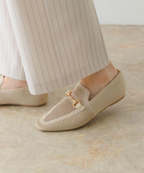 RODE SKO（ロデスコ）の「ビット付ニットローファー（ローファー・レディース・ブラック/アイボリー・38/37/36）」の19枚目の写真