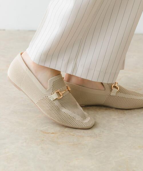 RODE SKO（ロデスコ）の「ビット付ニットローファー（ローファー・レディース・ブラック/アイボリー・38/37/36）」の10枚目の写真