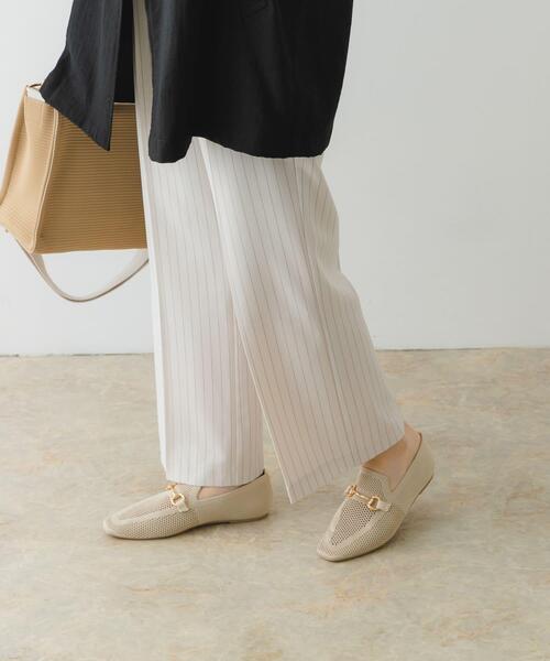 RODE SKO（ロデスコ）の「ビット付ニットローファー（ローファー・レディース・ブラック/アイボリー・38/37/36）」の3枚目の写真