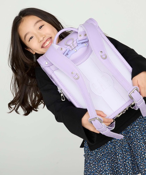 GAP（ギャップ）の「GAP(ギャップ)レインボーストライプランドセル（ランドセル・キッズ・ホワイト/ピンク/ミント/ライトパープル・ONE SIZE）」の7枚目の写真