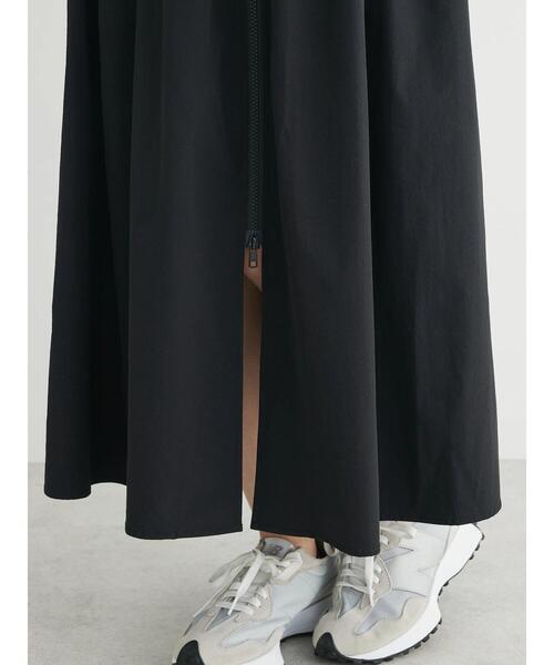 Sugar spoon（シュガースプーン）の「・SUGAR　SPOON　シャーリングジャンスカ（ワンピース・レディース・ライトカーキ/ブラック/チャコールグレー・FREE）」の16枚目の写真