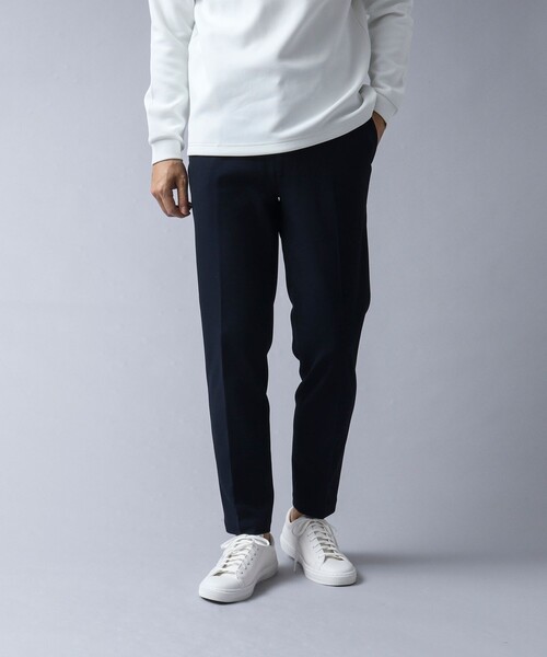 NOLLEY'S goodman（ノーリーズグッドマン）の「【ACTIVE SECT】《限定展開 / 吸水速乾 / 接触冷感》ダブルジャージ ストレッチイージーパンツ（その他パンツ・メンズ・ダークネイビー/ブラック/ライトグレー・L/XL/S/M）」の3枚目の写真