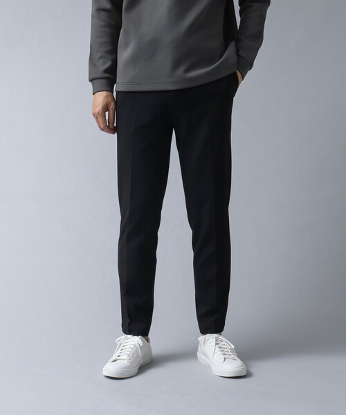 NOLLEY'S goodman（ノーリーズグッドマン）の「【ACTIVE SECT】《限定展開 / 吸水速乾 / 接触冷感》ダブルジャージ ストレッチイージーパンツ（その他パンツ・メンズ・ダークネイビー/ブラック/ライトグレー・L/XL/S/M）」の2枚目の写真