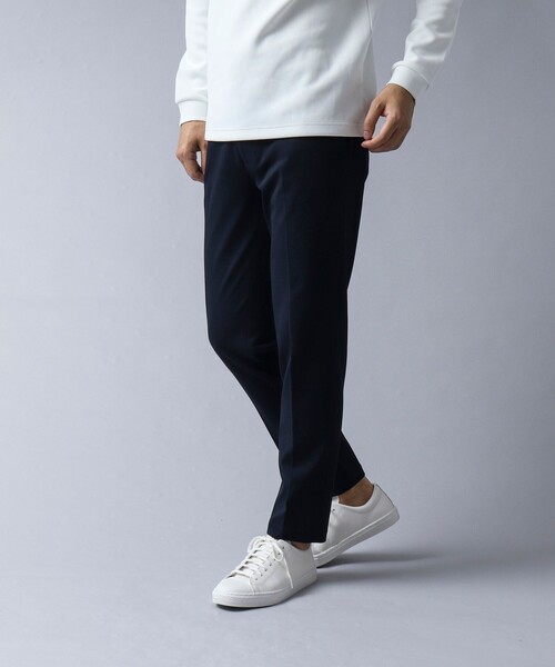 NOLLEY'S goodman（ノーリーズグッドマン）の「【ACTIVE SECT】《限定展開 / 吸水速乾 / 接触冷感》ダブルジャージ ストレッチイージーパンツ（その他パンツ・メンズ・ダークネイビー/ブラック/ライトグレー・L/XL/S/M）」の7枚目の写真