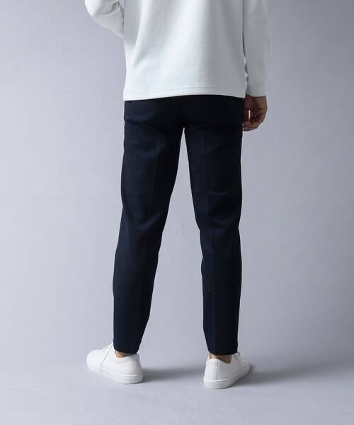 NOLLEY'S goodman（ノーリーズグッドマン）の「【ACTIVE SECT】《限定展開 / 吸水速乾 / 接触冷感》ダブルジャージ ストレッチイージーパンツ（その他パンツ・メンズ・ダークネイビー/ブラック/ライトグレー・L/XL/S/M）」の9枚目の写真