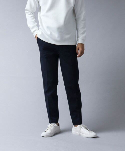 NOLLEY'S goodman（ノーリーズグッドマン）の「【ACTIVE SECT】《限定展開 / 吸水速乾 / 接触冷感》ダブルジャージ ストレッチイージーパンツ（その他パンツ・メンズ・ダークネイビー/ブラック/ライトグレー・L/XL/S/M）」の12枚目の写真