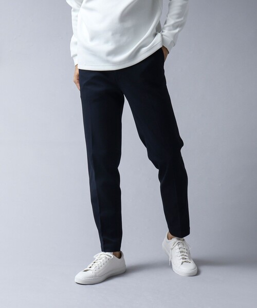 NOLLEY'S goodman（ノーリーズグッドマン）の「【ACTIVE SECT】《限定展開 / 吸水速乾 / 接触冷感》ダブルジャージ ストレッチイージーパンツ（その他パンツ・メンズ・ダークネイビー/ブラック/ライトグレー・L/XL/S/M）」の14枚目の写真