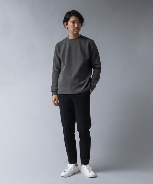 NOLLEY'S goodman（ノーリーズグッドマン）の「【ACTIVE SECT】《限定展開 / 吸水速乾 / 接触冷感》ダブルジャージ ストレッチイージーパンツ（その他パンツ・メンズ・ダークネイビー/ブラック/ライトグレー・L/XL/S/M）」の16枚目の写真