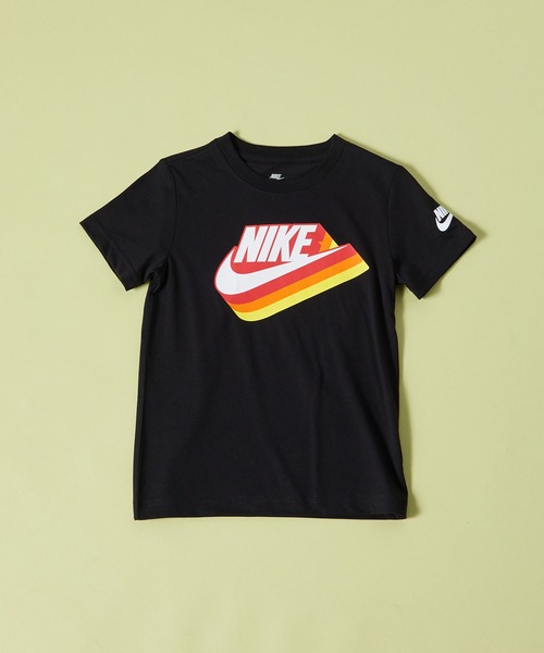 NIKE（ナイキ）の「NIKE NKB GRADIENT FUTURA ショートスリーブ TEE（Tシャツ/カットソー・キッズ・ホワイト/グレー/ブラック・105cm/110cm/115cm/120cm）」の2枚目の写真