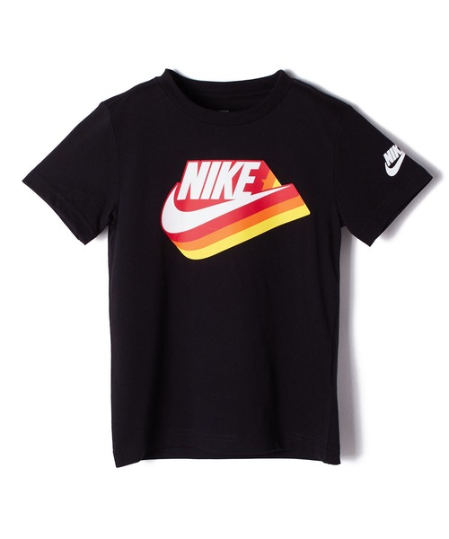 NIKE（ナイキ）の「NIKE NKB GRADIENT FUTURA ショートスリーブ TEE（Tシャツ/カットソー・キッズ・ホワイト/グレー/ブラック・105cm/110cm/115cm/120cm）」の7枚目の写真