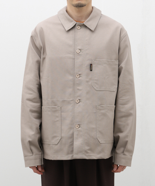 Le LABOUREUR（ラブルール）の「【LE LABOUREUR /ル ラブルール 】VESTON ジャケット（カバーオール・メンズ・レッド/ブラウン/ベージュ・3/4）」の8枚目の写真