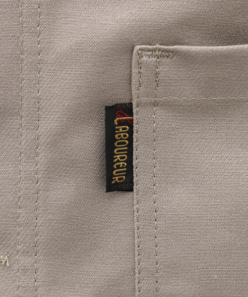 Le LABOUREUR（ラブルール）の「【LE LABOUREUR /ル ラブルール 】VESTON ジャケット（カバーオール・メンズ・レッド/ブラウン/ベージュ・3/4）」の16枚目の写真