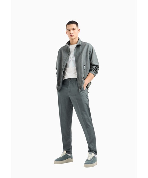 ARMANI EXCHANGE（アルマーニエクスチェンジ）の「【A|X アルマーニ エクスチェンジ】グラフィックデザイン 半袖クルーネックTシャツ/SLIM（Tシャツ/カットソー・メンズ・ホワイト/ブラック・LARGE/MEDIUM/SMALL/X-LARGE/X-SMALL/XX-LARGE）」の4枚目の写真