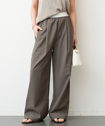 *【TIBI/ティビ】 WAIST GOM ワイドパンツ