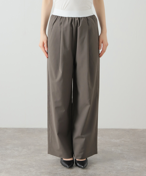 tibi(ティビ)の「*【TIBI/ティビ】 WAIST GOM ワイドパンツ(その他パンツ・レディース・カーキ・38/36)」の8枚目の写真