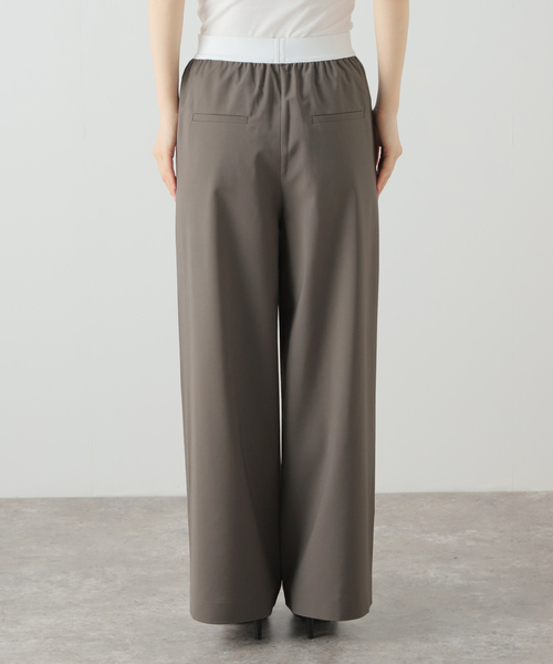 tibi(ティビ)の「*【TIBI/ティビ】 WAIST GOM ワイドパンツ(その他パンツ・レディース・カーキ・38/36)」の10枚目の写真