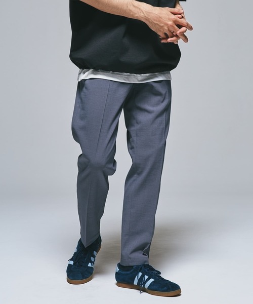 URBAN RESEARCH DOORS(アーバンリサーチドアーズ)の「『UR TECH DRYLUXE』『イージーケア/速乾』テーパードパンツ(その他パンツ・メンズ・ベージュ系その他/ブラック/ブラウン/グレー・MEDIUM/LARGE/SMALL/X-LARGE)」の8枚目の写真