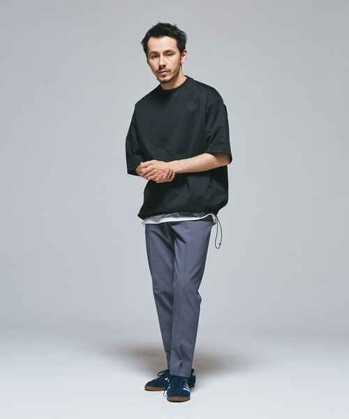 URBAN RESEARCH DOORS(アーバンリサーチドアーズ)の「『UR TECH DRYLUXE』『イージーケア/速乾』テーパードパンツ(その他パンツ・メンズ・ベージュ系その他/ブラック/ブラウン/グレー・MEDIUM/LARGE/SMALL/X-LARGE)」の11枚目の写真