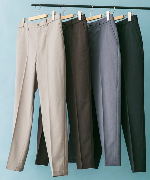 URBAN RESEARCH DOORS(アーバンリサーチドアーズ)の「『UR TECH DRYLUXE』『イージーケア/速乾』テーパードパンツ(その他パンツ・メンズ・ベージュ系その他/ブラック/ブラウン/グレー・MEDIUM/LARGE/SMALL/X-LARGE)」の18枚目の写真