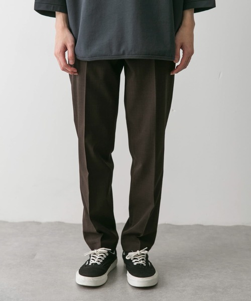 URBAN RESEARCH DOORS(アーバンリサーチドアーズ)の「『UR TECH DRYLUXE』『イージーケア/速乾』テーパードパンツ(その他パンツ・メンズ・ベージュ系その他/ブラック/ブラウン/グレー・MEDIUM/LARGE/SMALL/X-LARGE)」の19枚目の写真