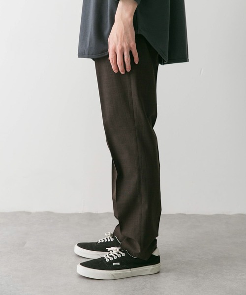 URBAN RESEARCH DOORS(アーバンリサーチドアーズ)の「『UR TECH DRYLUXE』『イージーケア/速乾』テーパードパンツ(その他パンツ・メンズ・ベージュ系その他/ブラック/ブラウン/グレー・MEDIUM/LARGE/SMALL/X-LARGE)」の20枚目の写真