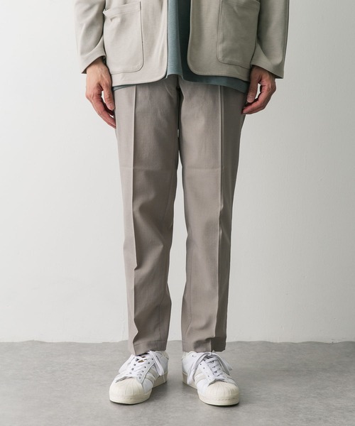 URBAN RESEARCH DOORS(アーバンリサーチドアーズ)の「『UR TECH DRYLUXE』『イージーケア/速乾』テーパードパンツ(その他パンツ・メンズ・ベージュ系その他/ブラック/ブラウン/グレー・MEDIUM/LARGE/SMALL/X-LARGE)」の22枚目の写真