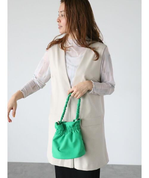 Lugnoncure（ルノンキュール）の「ジレワンピース(セットアップ可)（ワンピース・レディース・ネイビー/オフホワイト/ベージュ・F）」の7枚目の写真