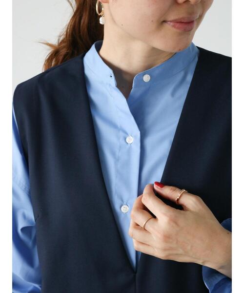 Lugnoncure（ルノンキュール）の「ジレワンピース(セットアップ可)（ワンピース・レディース・ネイビー/オフホワイト/ベージュ・F）」の20枚目の写真