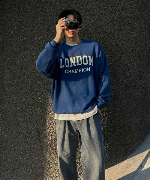 ASCLO（エジュクロ）の「ASCLO Double Tuck Denim Pants（デニムパンツ・メンズ・ライトブルー/ブラック・MEDIUM/LARGE）」の3枚目の写真