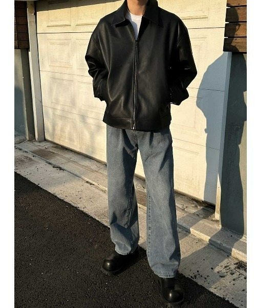 ASCLO（エジュクロ）の「ASCLO Double Tuck Denim Pants（デニムパンツ・メンズ・ライトブルー/ブラック・MEDIUM/LARGE）」の10枚目の写真