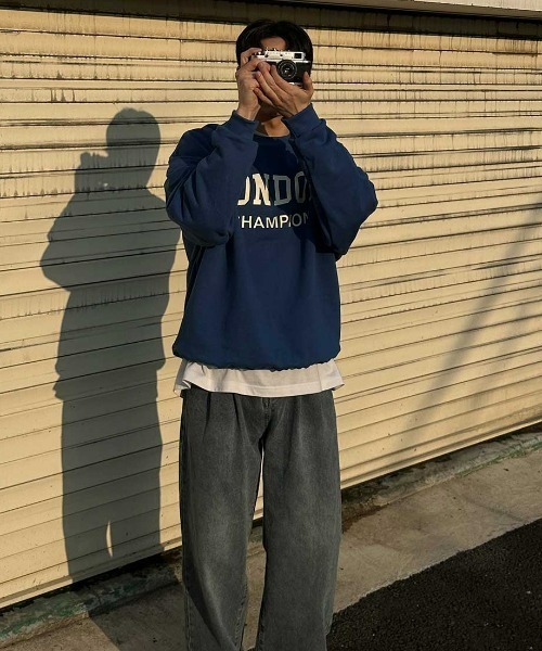 ASCLO（エジュクロ）の「ASCLO Double Tuck Denim Pants（デニムパンツ・メンズ・ライトブルー/ブラック・MEDIUM/LARGE）」の6枚目の写真