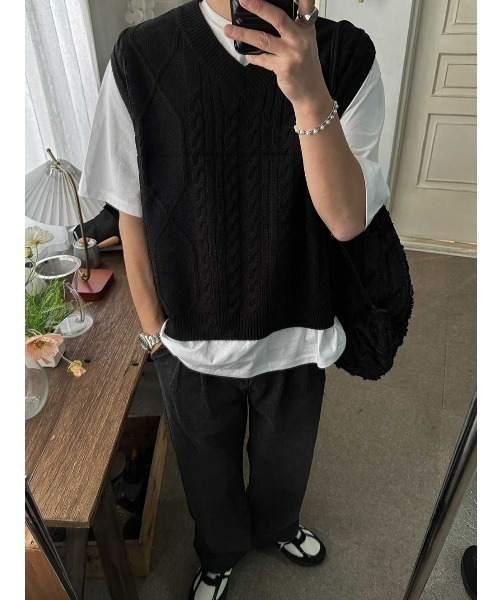 ASCLO（エジュクロ）の「ASCLO Double Tuck Denim Pants（デニムパンツ・メンズ・ライトブルー/ブラック・MEDIUM/LARGE）」の20枚目の写真