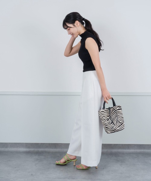 andrea cardone（アンドレアカルドネ）の「【andrea cardone/アンドレアカルドネ】レザー ミニ トートバッグ XSサイズ（ショルダーバッグ・レディース・シルバー/ピンクゴールド/ブラック/ホワイト/ベージュ/ゼブラ・FREE）」の18枚目の写真