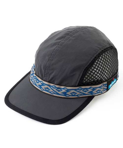 KAVU（カブー）の「KAVU/カブー Side Mesh Strap Cap/サイドメッシュストラップキャップ（キャップ・メンズ・ベージュ/ブラック/ネイビー/パープル/イエロー・FREE）」の2枚目の写真