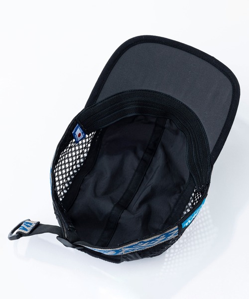 KAVU（カブー）の「KAVU/カブー Side Mesh Strap Cap/サイドメッシュストラップキャップ（キャップ・メンズ・ベージュ/ブラック/ネイビー/パープル/イエロー・FREE）」の13枚目の写真