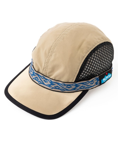 KAVU（カブー）の「KAVU/カブー Side Mesh Strap Cap/サイドメッシュストラップキャップ（キャップ・メンズ・ベージュ/ブラック/ネイビー/パープル/イエロー・FREE）」の11枚目の写真