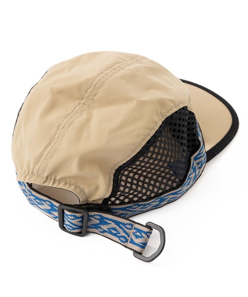 KAVU（カブー）の「KAVU/カブー Side Mesh Strap Cap/サイドメッシュストラップキャップ（キャップ・メンズ・ベージュ/ブラック/ネイビー/パープル/イエロー・FREE）」の10枚目の写真