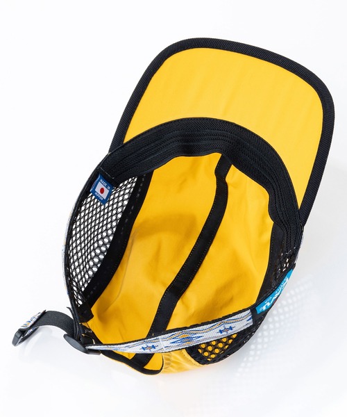 KAVU（カブー）の「KAVU/カブー Side Mesh Strap Cap/サイドメッシュストラップキャップ（キャップ・メンズ・ベージュ/ブラック/ネイビー/パープル/イエロー・FREE）」の16枚目の写真