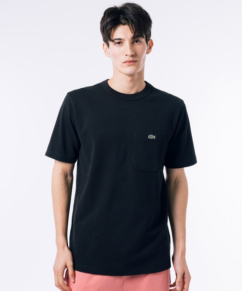 鹿の子地ポケット半袖Tシャツ（Tシャツ/カットソー）｜LACOSTE