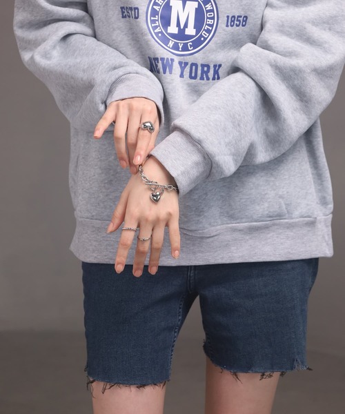 LHME(エルエイチエムイー)の「【WEB限定】“Moment”ポイントハートチェーンブレスレット/サージカルステンレス(金属アレルギー対応)【LHME / エルエイチエムイー】(ブレスレット・レディース・シルバー/ゴールド・ONE SIZE)」の16枚目の写真