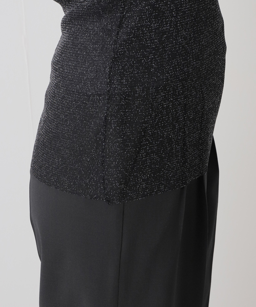 タンクトップ ノースリーブ 「TanC TOKYO/タンクトウキョウ」Sparking Tulle Skin Top レディース セール】【TanC TOKYO/タンクトウキョウ】SPARKLING TULLE