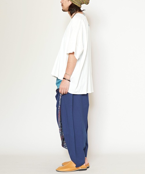 チャイハネ(チャイハネ)の「【チャイハネ】ボーラン変形MEN'Sサルエルパンツ(その他パンツ・メンズ・ベージュ/ブラック/ブルー・FREE)」の13枚目の写真